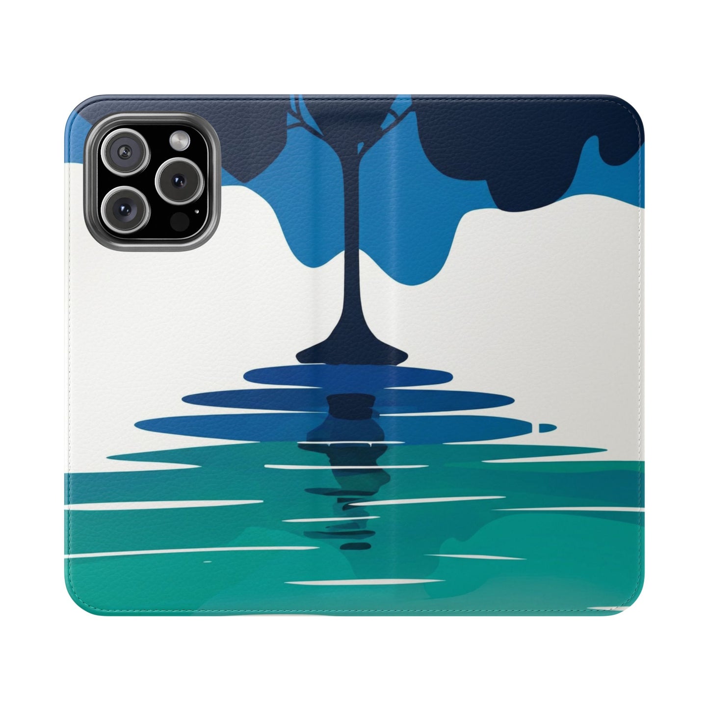 Vegan Leather Flip Case