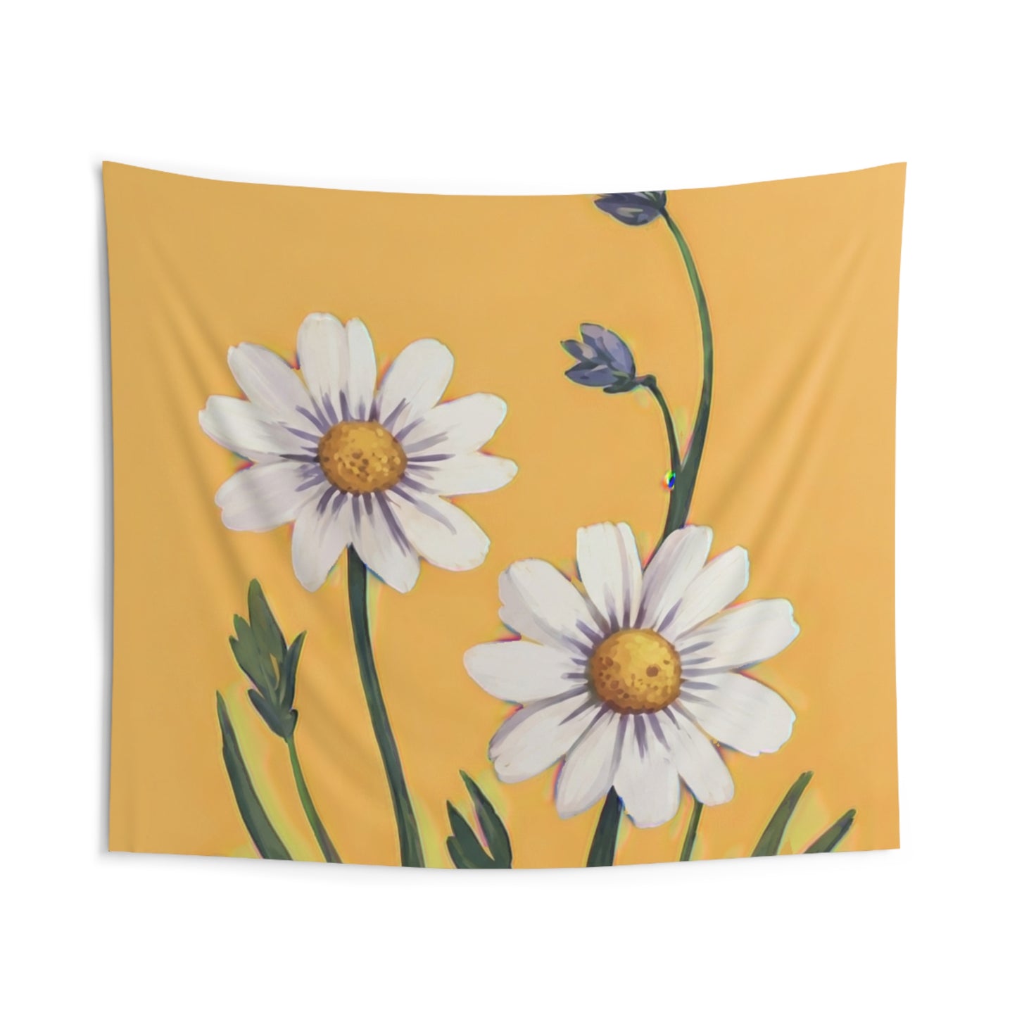 Spring Daisies Wall Tapestry
