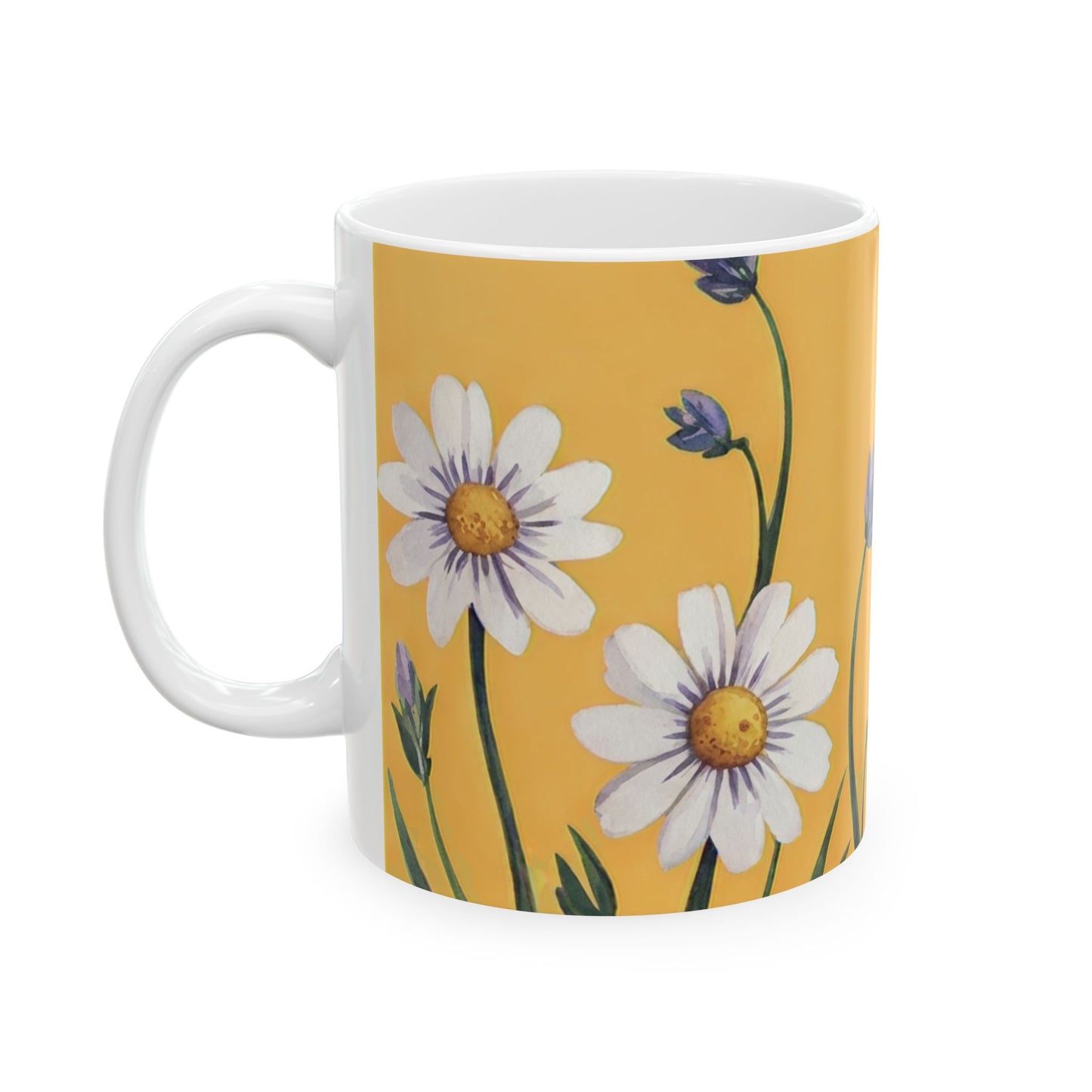 Spring Daisies Ceramic Mug