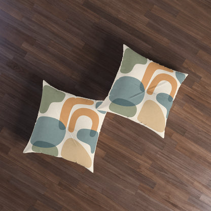 Square Tufted Floor Pillow