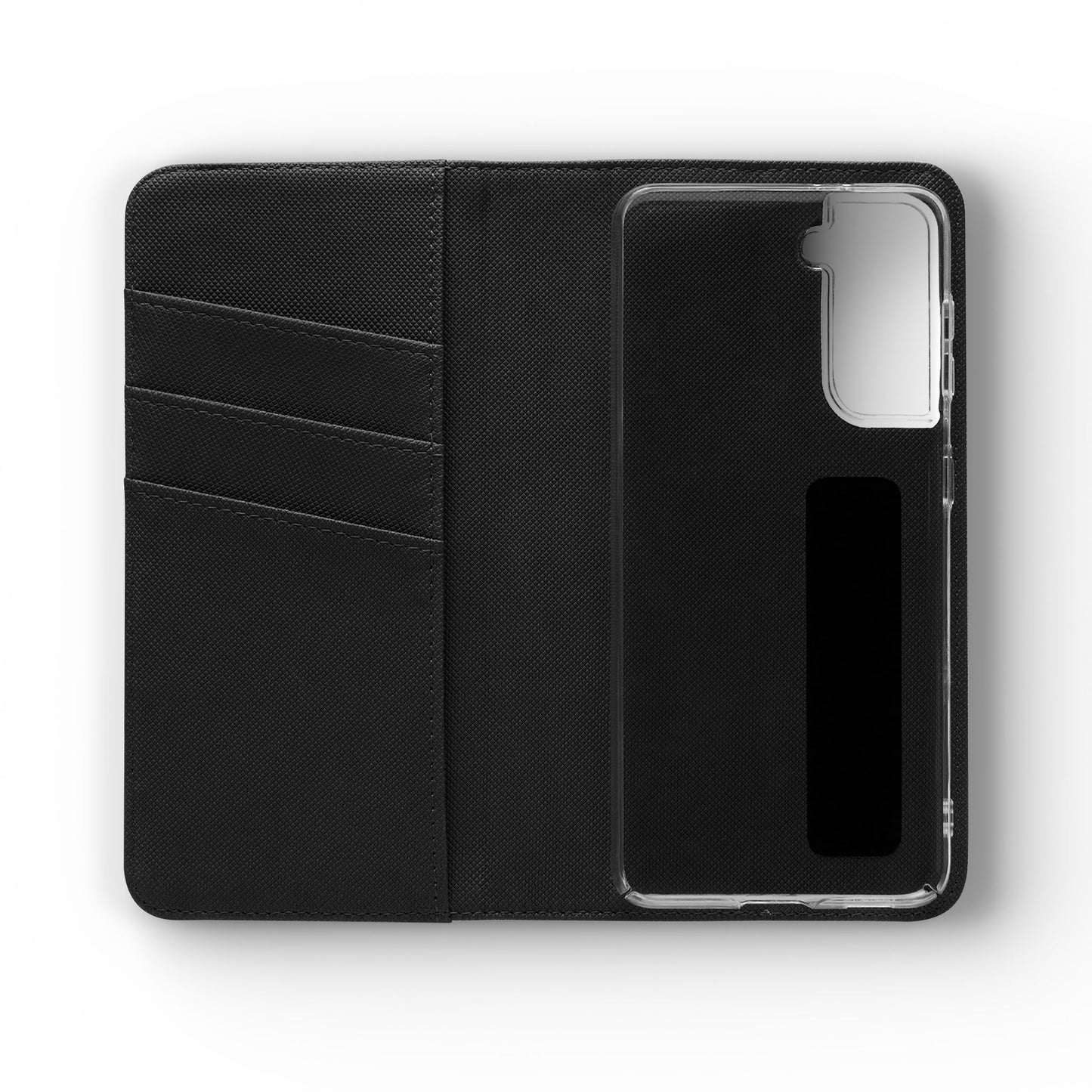 Buttercup Stripe Vegan Leather Flip Case