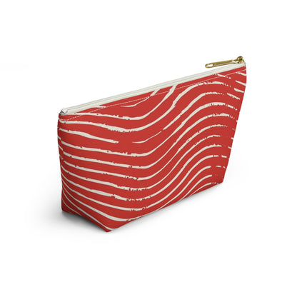 Scarlet Tide Accessory Pouch with T-bottom