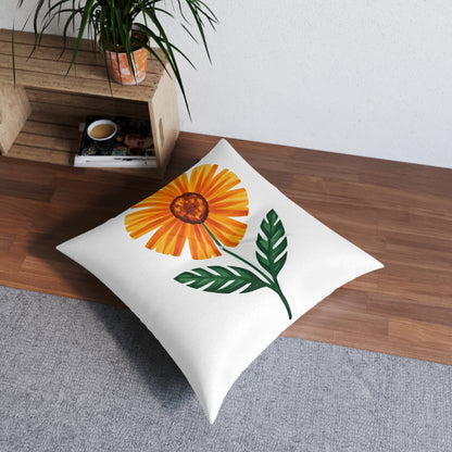 Square Tufted Floor Pillow