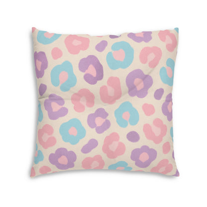 Square Tufted Floor Pillow