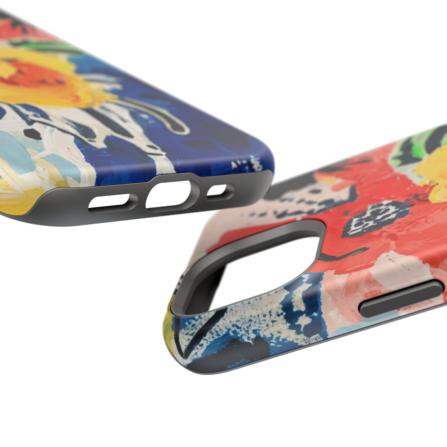 Abstract Flora Magnetic Phone Case