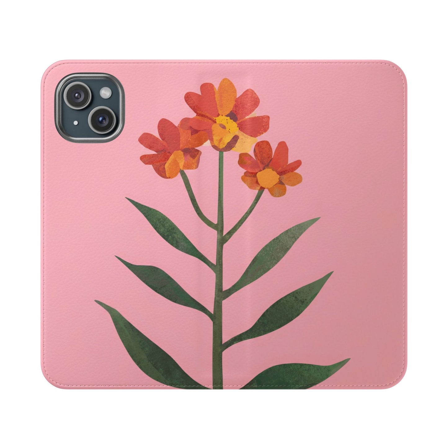 Vegan Leather Flip Case