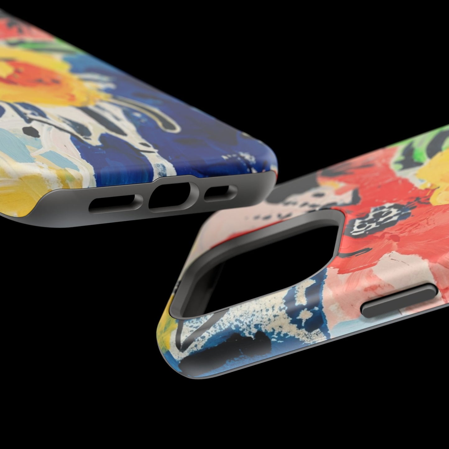 Abstract Flora Magnetic Phone Case