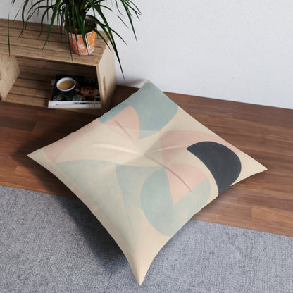 Square Tufted Floor Pillow