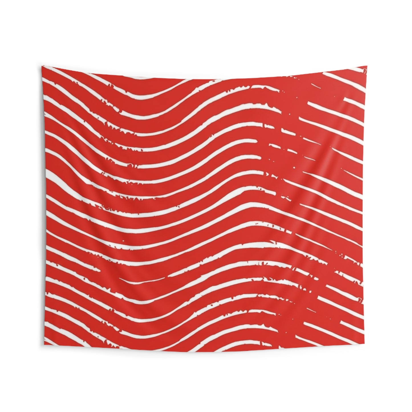 Scarlet Tide Wall Tapestry