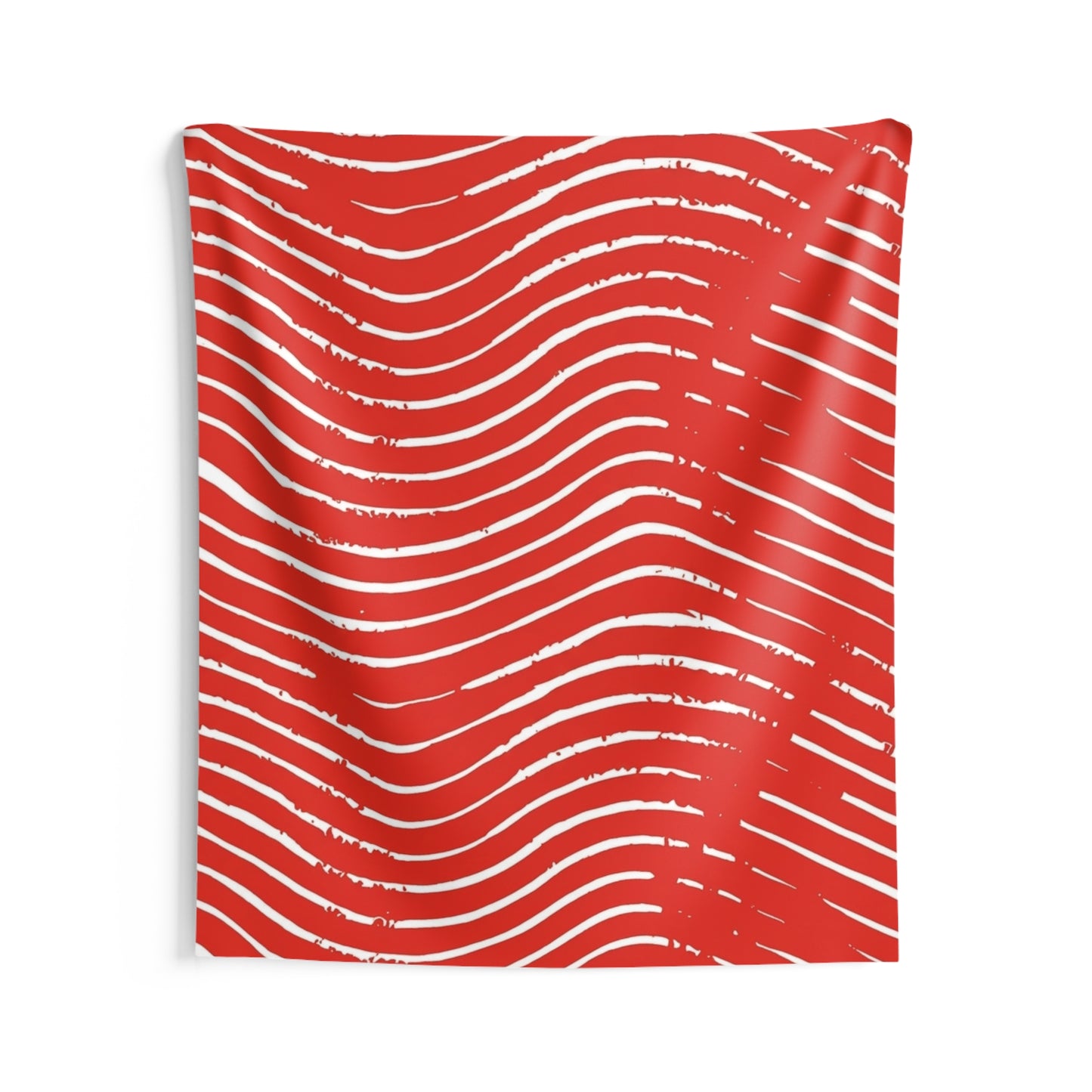 Scarlet Tide Wall Tapestry