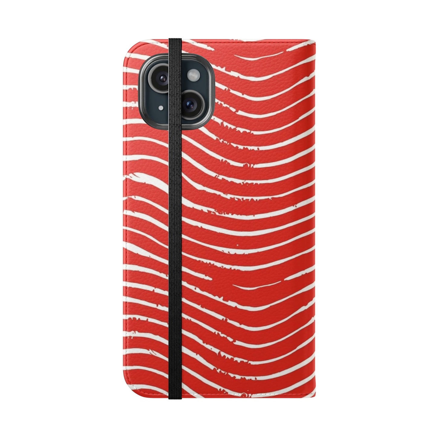 Scarlet Tide Vegan Leather Flip Case