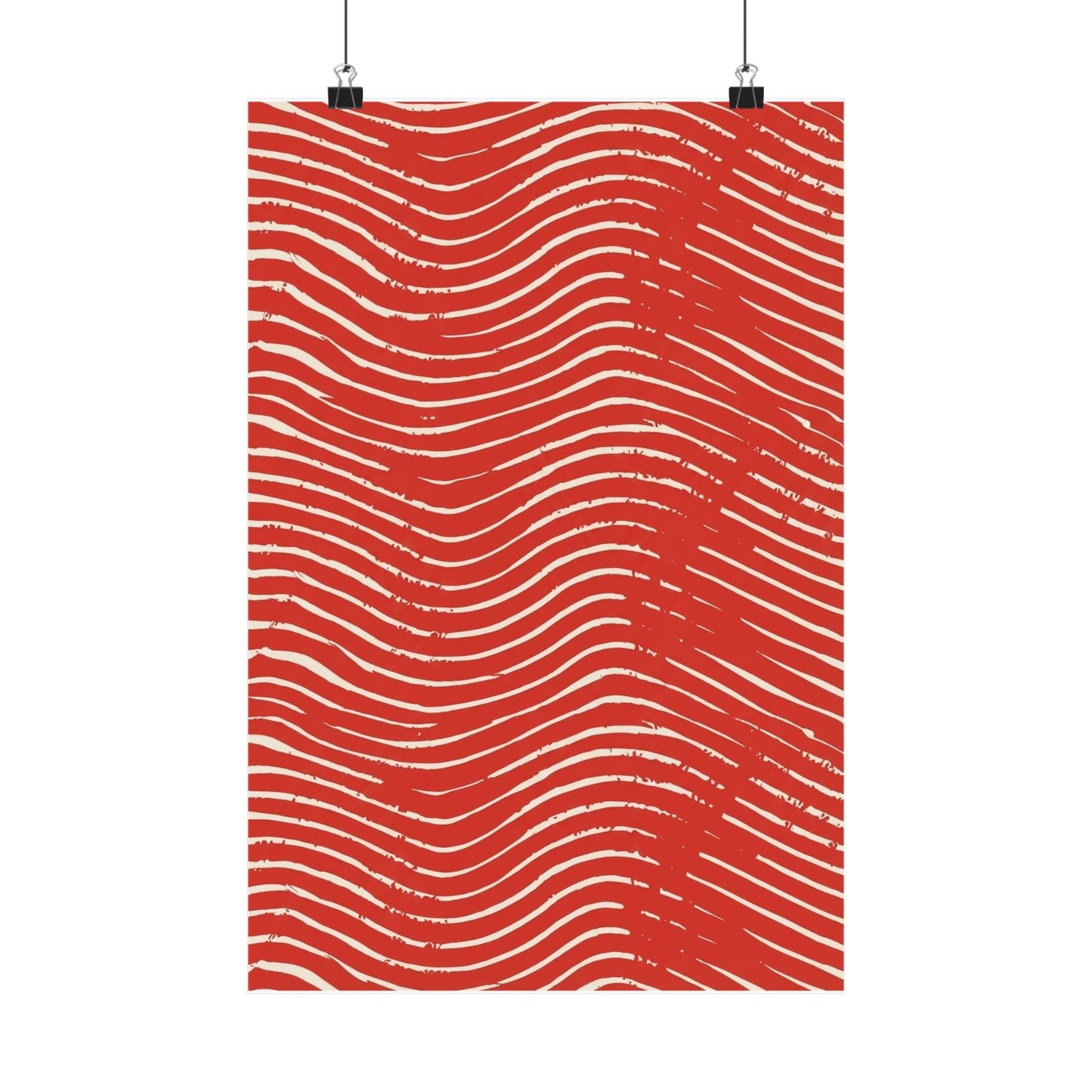 Scarlet Tide Art Poster