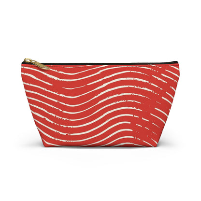 Scarlet Tide Accessory Pouch with T-bottom