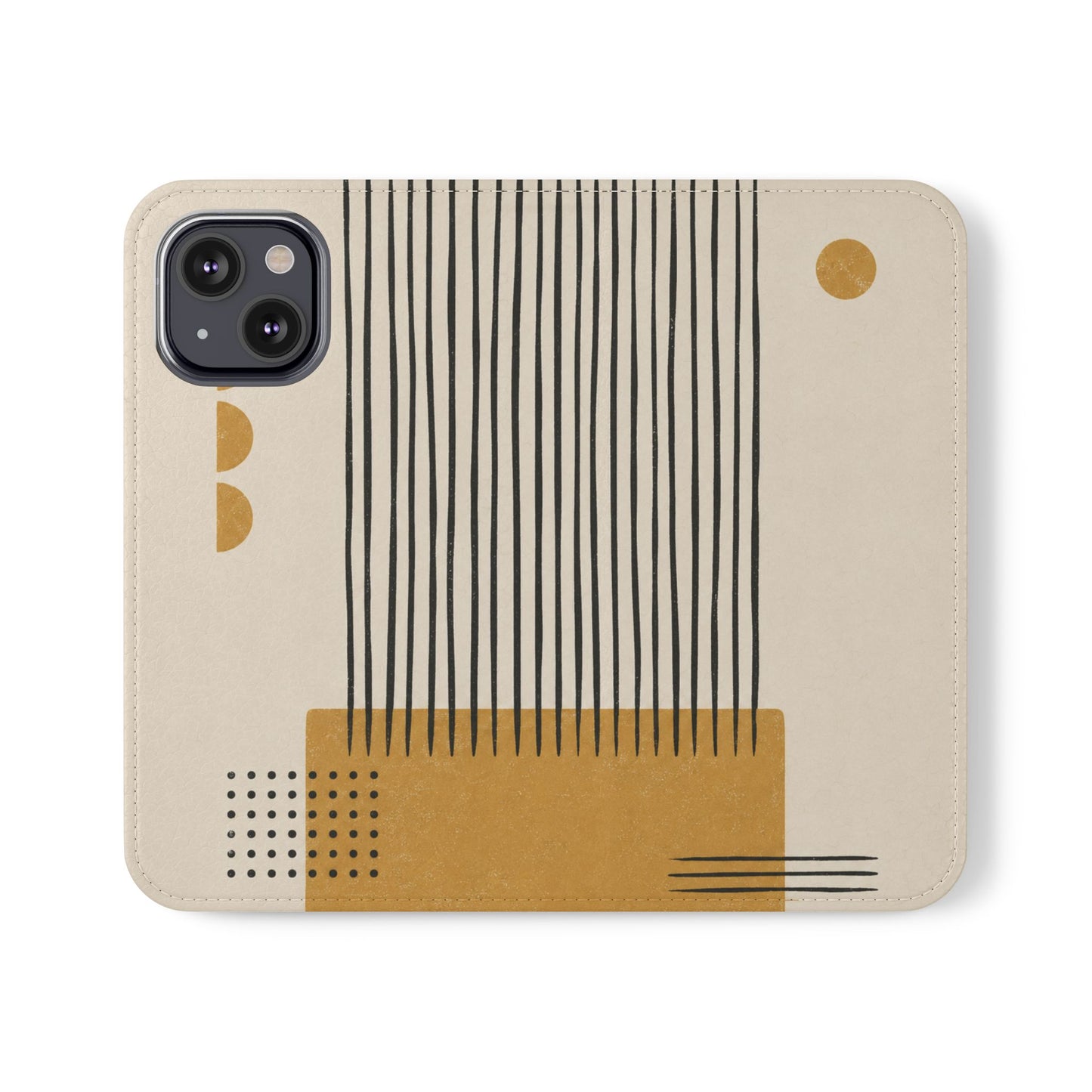 Ochre Cadence Vegan Leather Flip Case