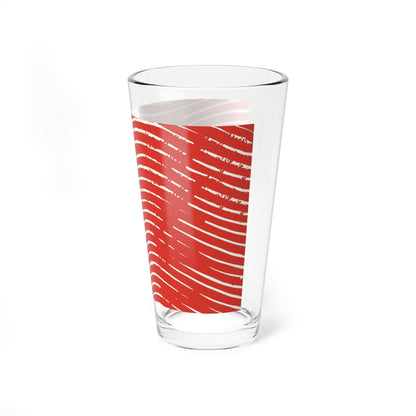 Scarlet Tide Tall Mixing Glass 16oz