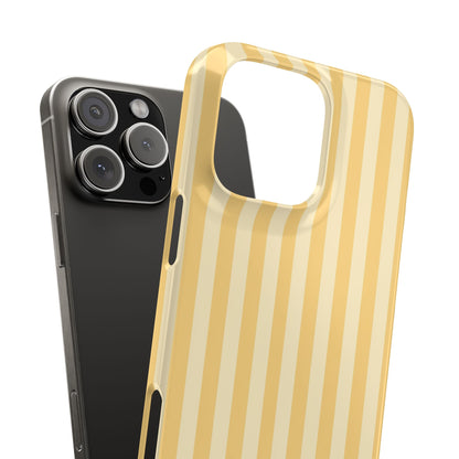 Buttercup Stripe Snap Phone Case
