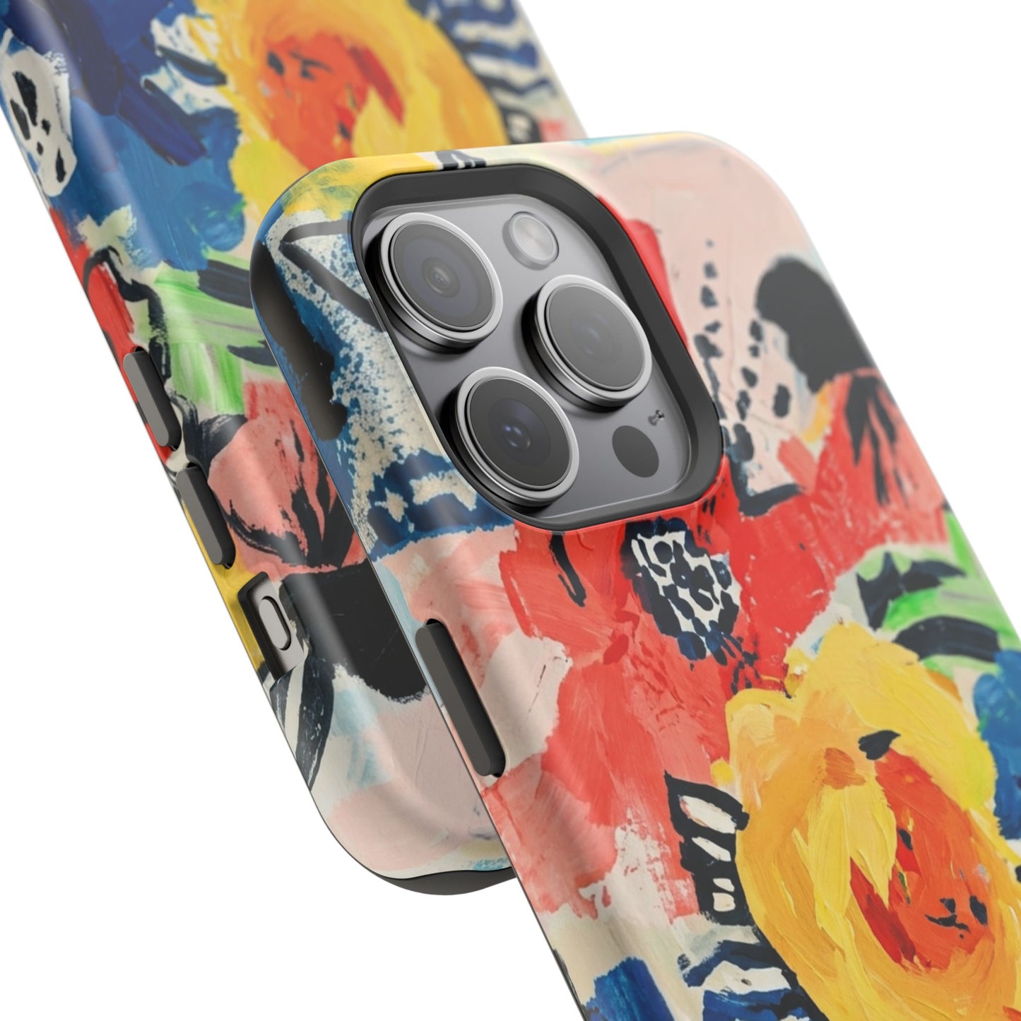 Abstract Flora Magnetic Phone Case