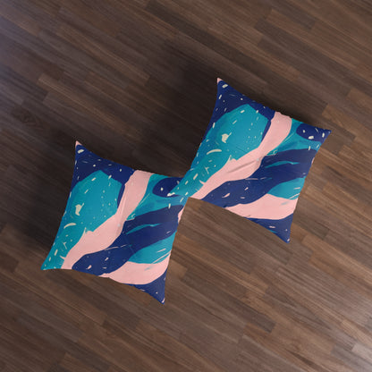 Square Tufted Floor Pillow