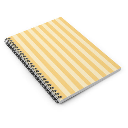 Buttercup Stripe Notebook