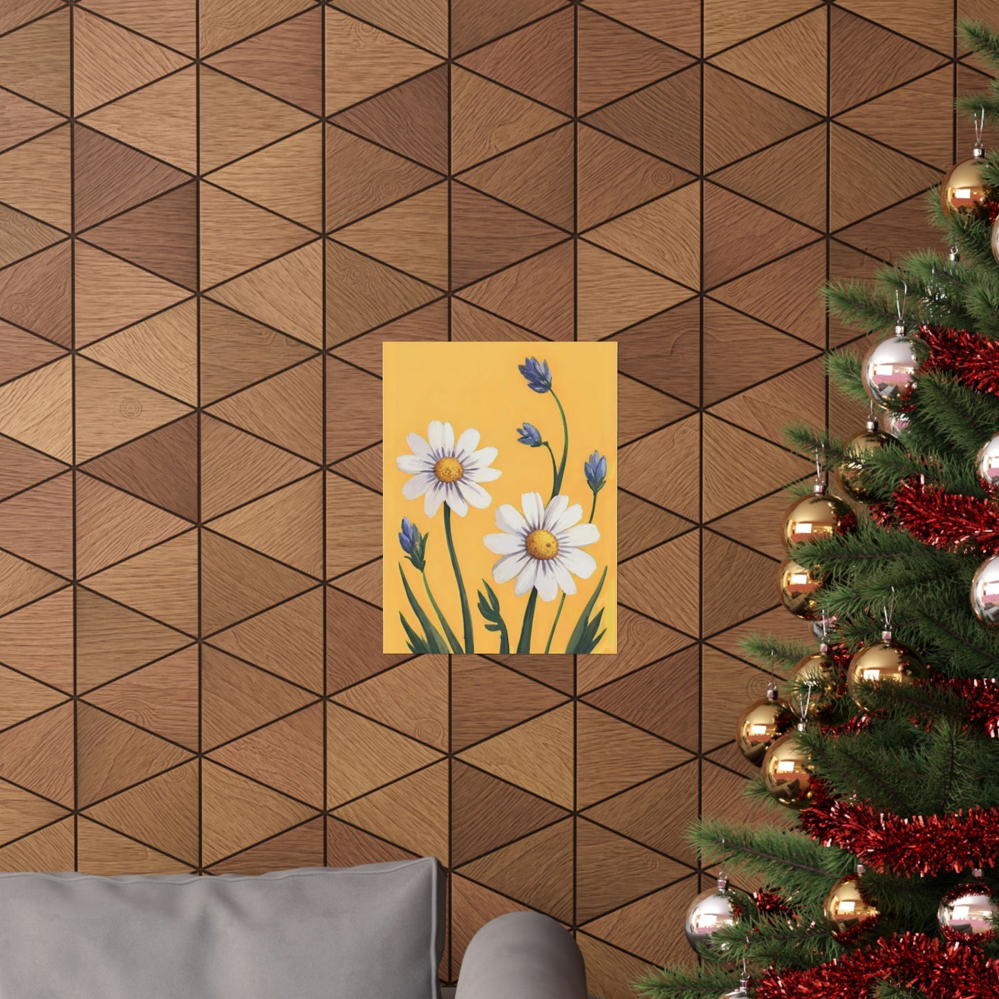 Spring Daisies Art Poster