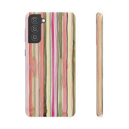 Summer Stripe Snap Phone Case