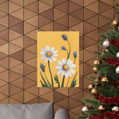 Spring Daisies Art Poster