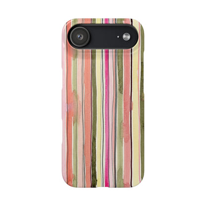 Summer Stripe Snap Phone Case