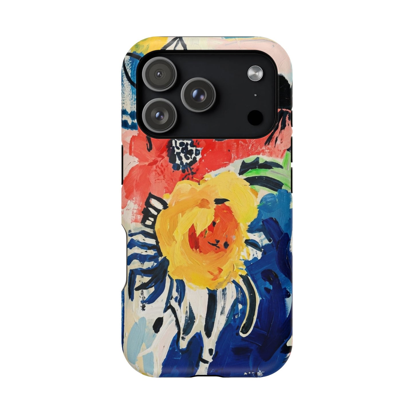 Abstract Flora Magnetic Phone Case