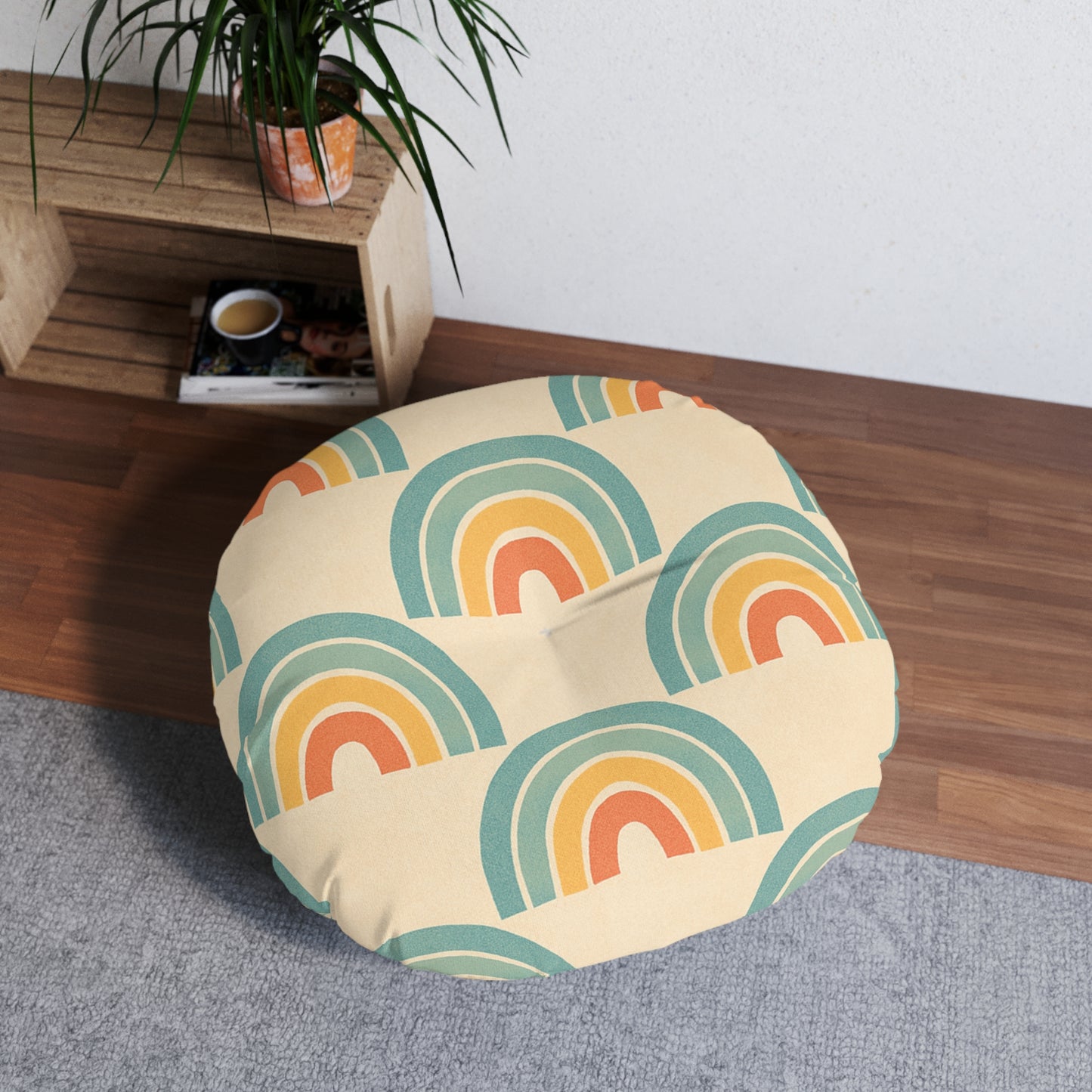 Tufted Floor Pillow — Square