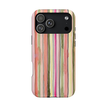 Summer Stripe Magnetic Phone Case
