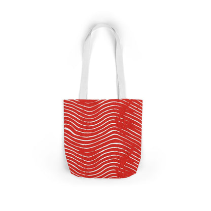 Scarlet Tide Tote Bag with 5-Color Straps