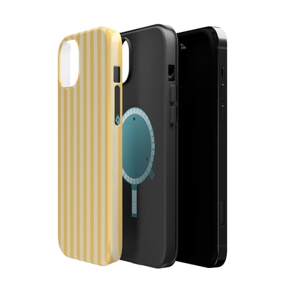 Buttercup Stripe Magnetic Phone Case