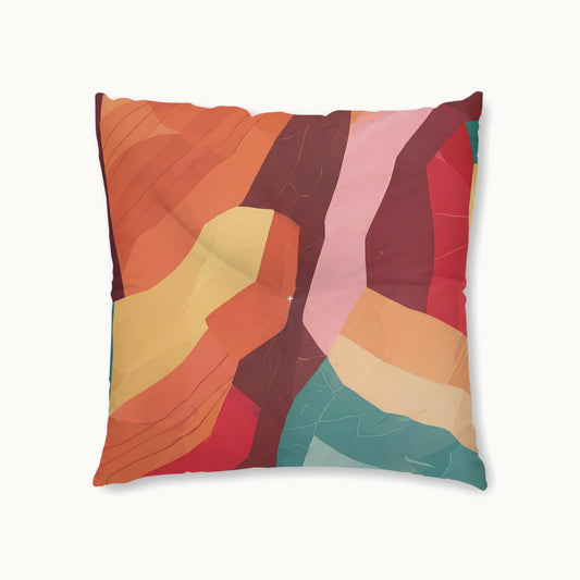 Square Tufted Floor Pillow