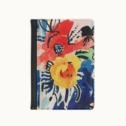 Abstract Flora Passport Cover