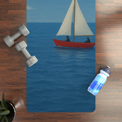 Rubber Yoga Mat Boat