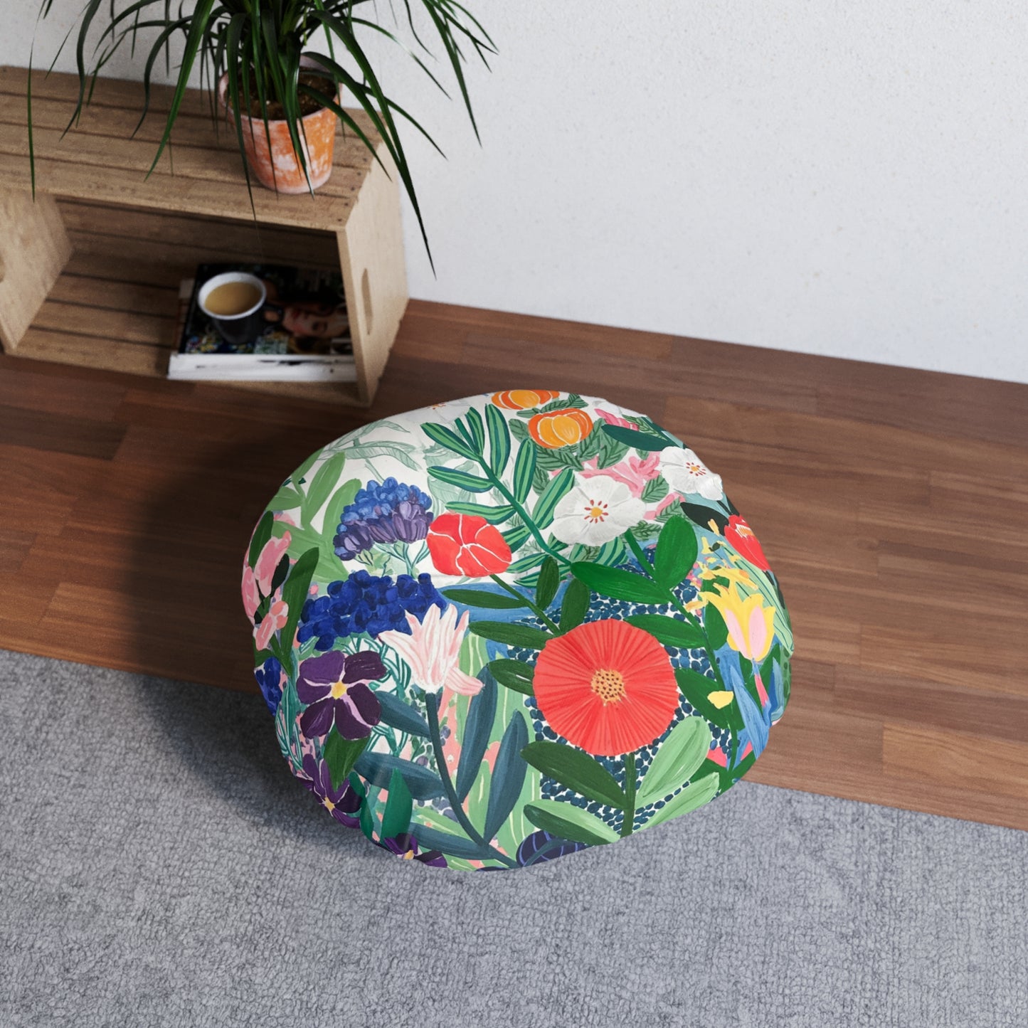 Tufted Floor Pillow