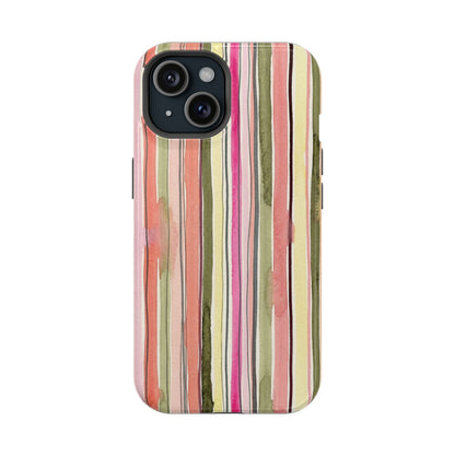Summer Stripe Magnetic Phone Case