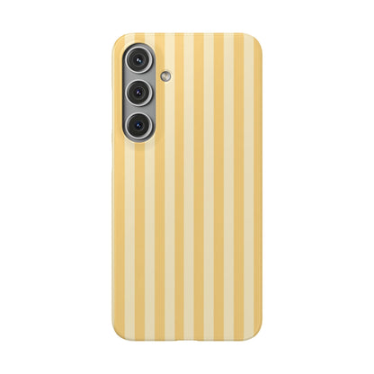 Buttercup Stripe Snap Phone Case