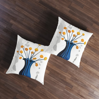 Square Tufted Floor Pillow