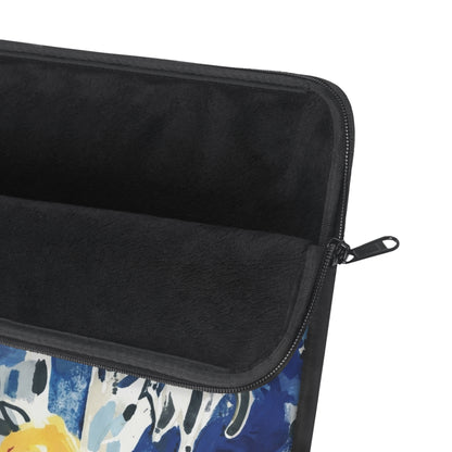 Abstract Flora Laptop Sleeve
