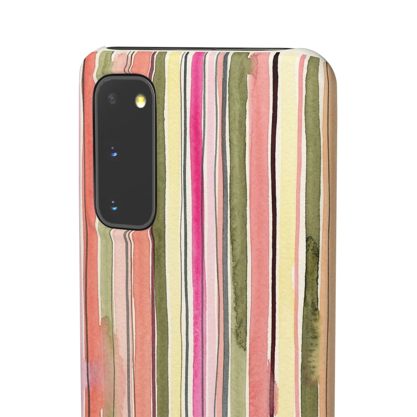 Summer Stripe Snap Phone Case