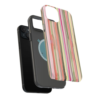 Summer Stripe Magnetic Phone Case