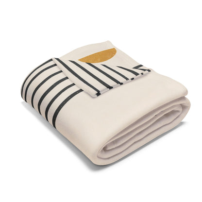 Ochre Cadence Arctic Fleece Blanket