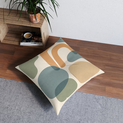 Square Tufted Floor Pillow