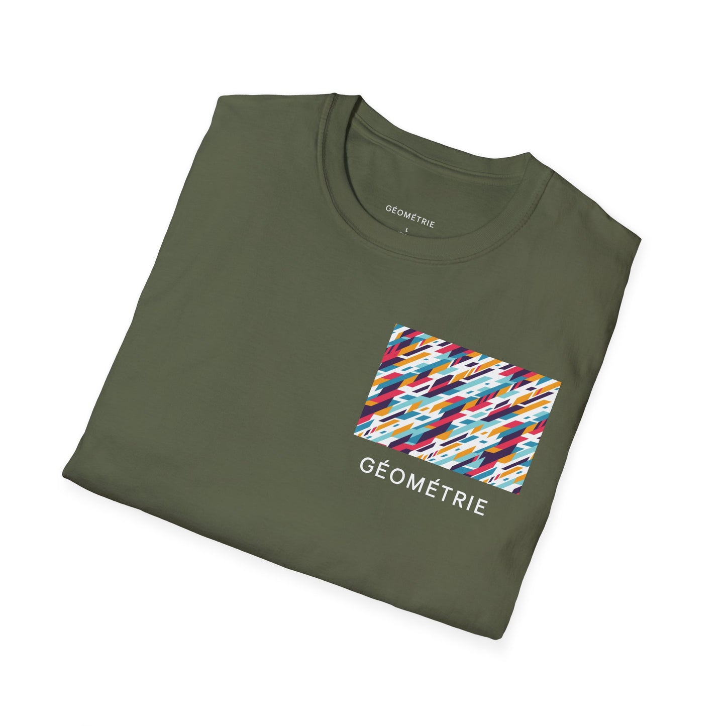 Vibrant Unisex Softstyle T-Shirt, Colorful Graphic Tee for Everyday Wear, Trendy Gift for Friends, Casual Style, Summer Essential