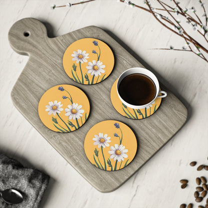 Spring Daisies Coasters