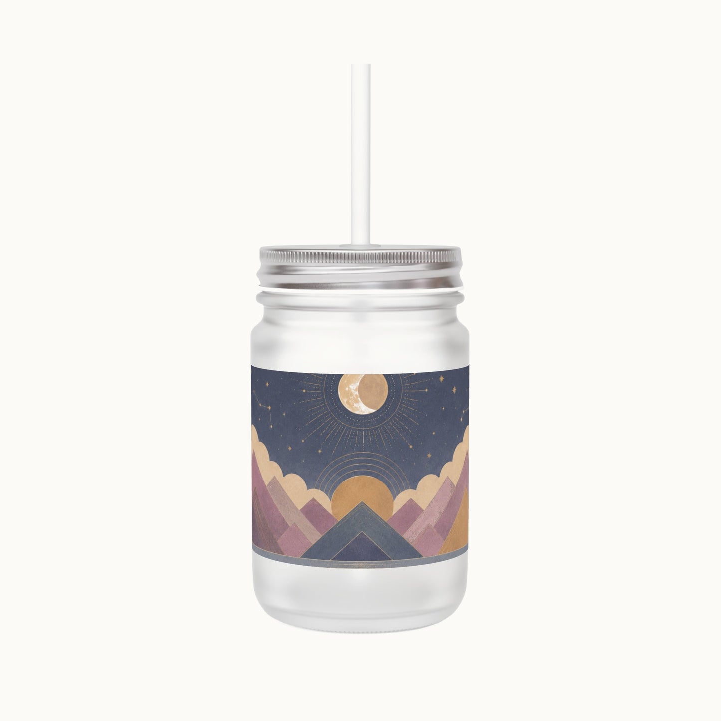 Celestial Vale Mason Jar Tumbler