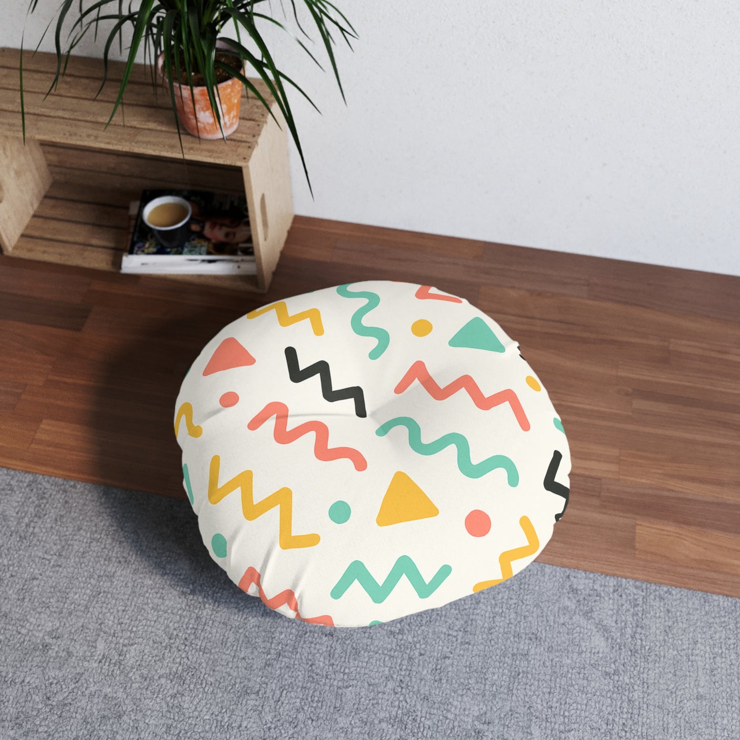Tufted Floor Pillow