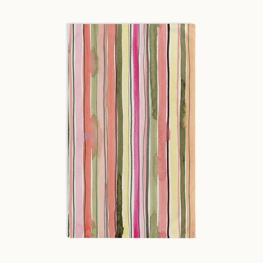 Summer Stripe Hand Towel