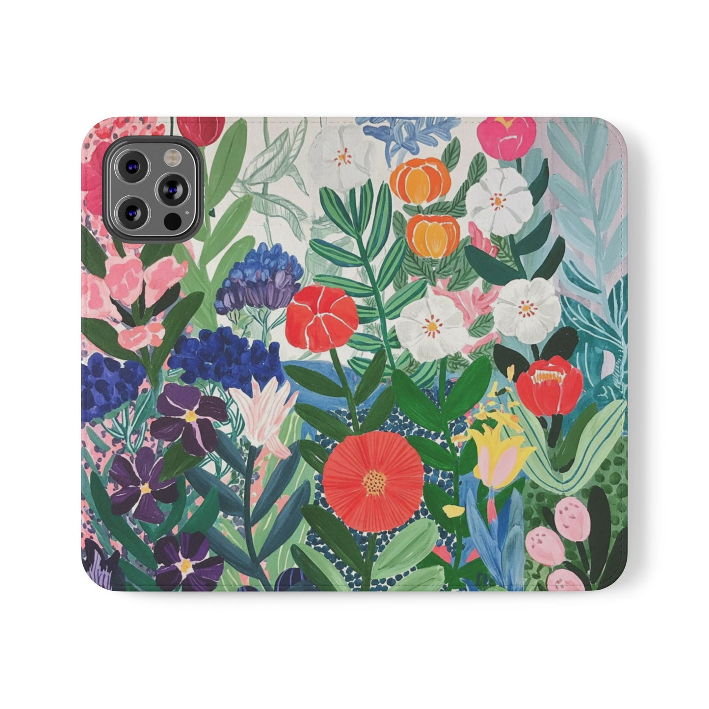 Vegan Leather Flip Case